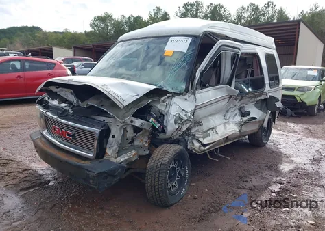 1998 GMC Safari Yf7 Upfitter Package z USA, uszkodzony, nr VIN 1GDDM19W1WB517965